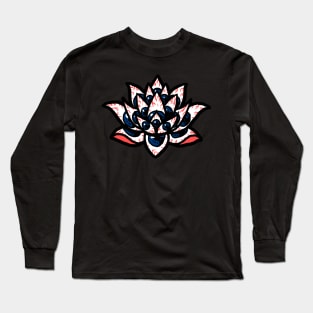 All-seeing Lotus flower Long Sleeve T-Shirt